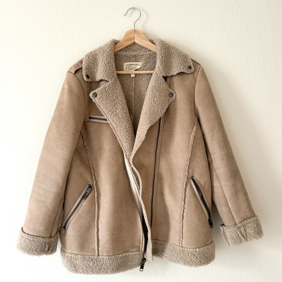 CURRENT/ELLIOT Faux Shearling Jacket for SALE! - Picture 2 of 9